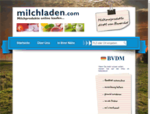 Tablet Screenshot of milchladen.com